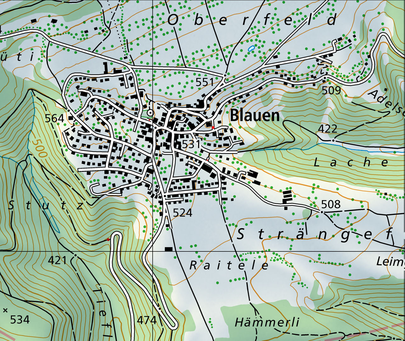 E17644 BL01 Swisstopo2021 Blauen